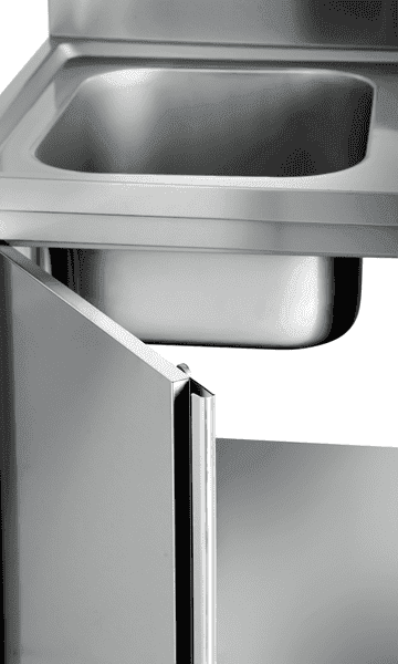 Dishwasher sink unit 140x70xH85 Bowl Left thumbnail 6