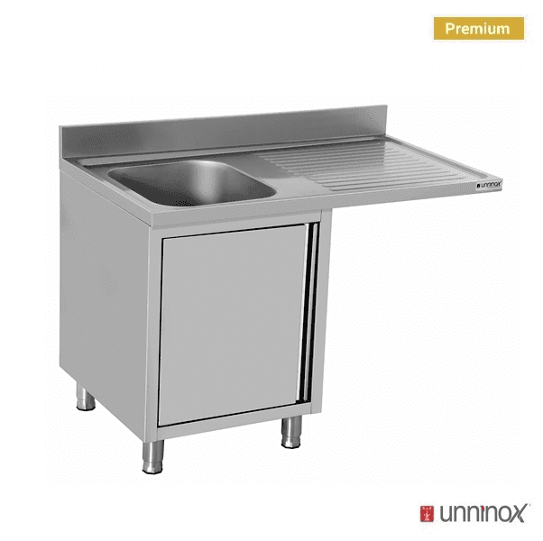 Dishwasher sink unit 140x70xH85 Bowl Left thumbnail 2