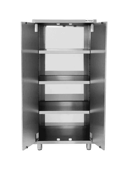 Tableware cupboard - 800x600x1800mm - 2 hinged door thumbnail 5