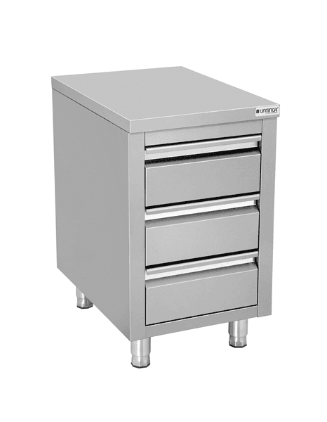 Drawer cabinet with 3 drawers thumbnail 3