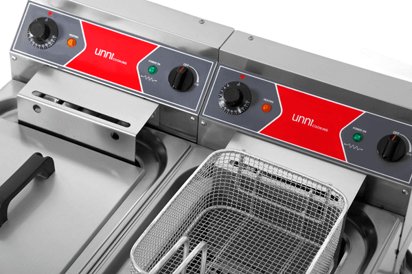 Fryer | Electric | 2x10L | 50°C/200°C | 2x9kW (400V) thumbnail 6