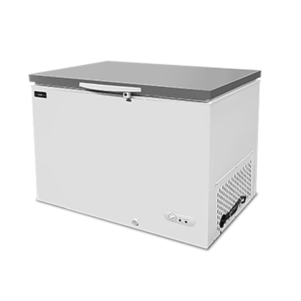 Chest Freezer | 395L | White/Stainless Steel | -18°C to -25°C | Static Cooling thumbnail 2