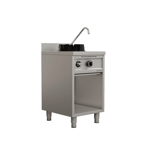 Gas wok stove - 15 kW - 1 cooking zone