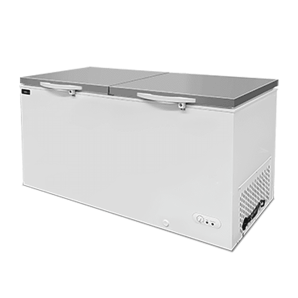 Chest Freezer | 558L | White/Stainless Steel | -18°C to -25°C | Static Cooling thumbnail 2