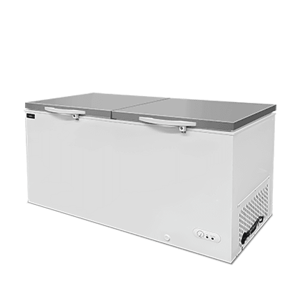 Chest Freezer | 610L | White/Stainless Steel | -18°C to -25°C | Static Cooling thumbnail 2