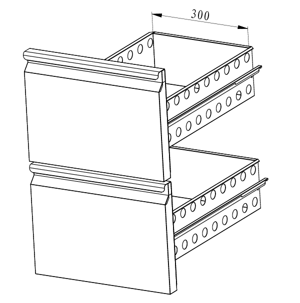 DRAWERSET 1/2 STANDARD