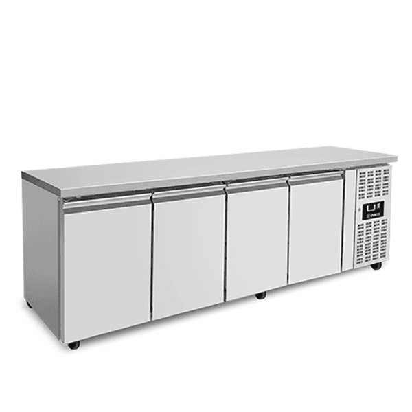 Refrigerated Counter – 4 Doors – Without Upstand - 2230x700x850mm thumbnail 2