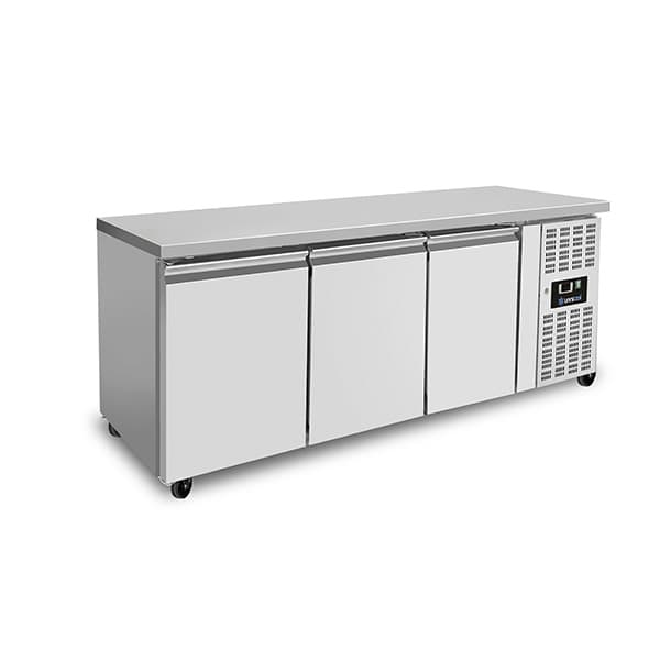 FREEZER Counter – 3 Doors – Without Upstand 179x70x85cm thumbnail 2