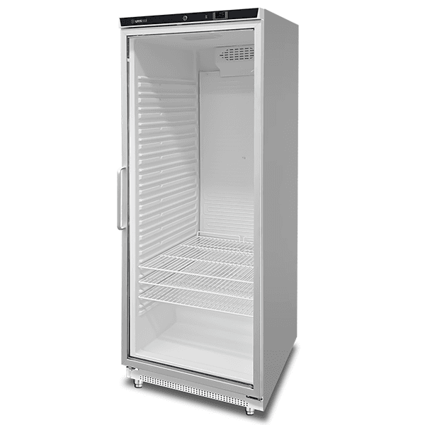 Refrigerator | 630L | White + Glass | +2°C/+8°C | Ventilated | 775 x 735 x 1920 mm thumbnail 3