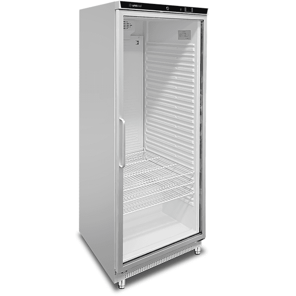 Refrigerator | 630L | White + Glass | +2°C/+8°C | Ventilated | 775 x 735 x 1920 mm thumbnail 2
