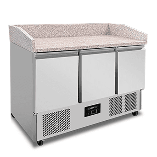 Pizza workbench | 350 L | 3 doors (1/1 GN) | +2 °C to +8 °C thumbnail 3