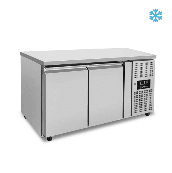 FREEZER Counter – 2 Doors – Without Upstand 136x70x85cm thumbnail 3