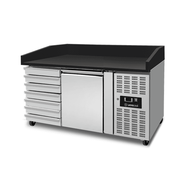 Pizza Counter 1 Door + 7 Dough Drawers (EN600x400) thumbnail 3