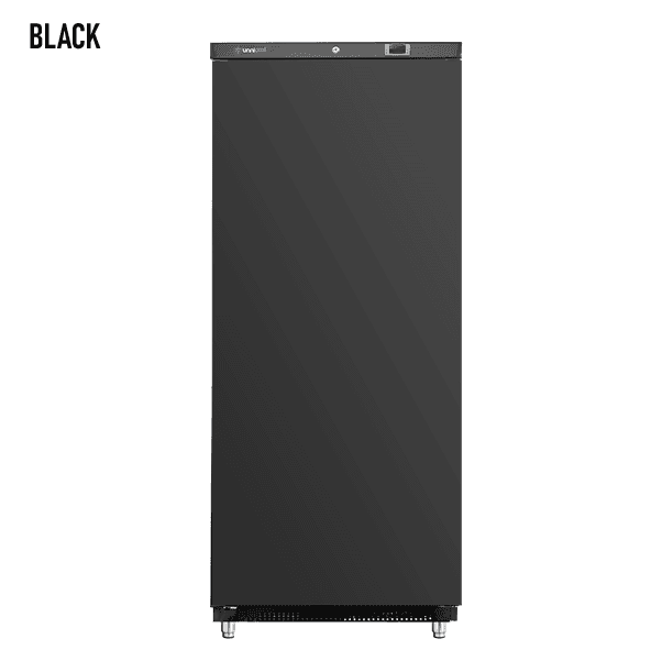 Freezer Cabinet BLACK | 600L | -18°C to -23°C | Static Cooling