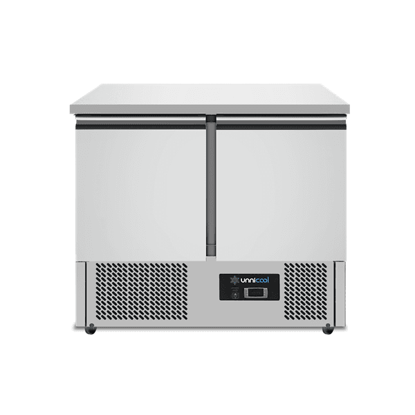 Refrigerated Workbench | 2 Doors (1/1 GN) | +2°C / +8°C | 90x70x85(h) cm