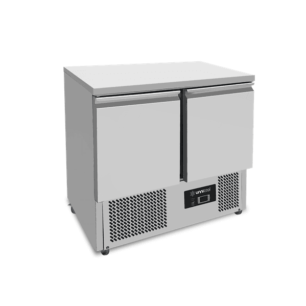 Refrigerated Workbench | 2 Doors (1/1 GN) | +2°C / +8°C | 90x70x85(h) cm thumbnail 2