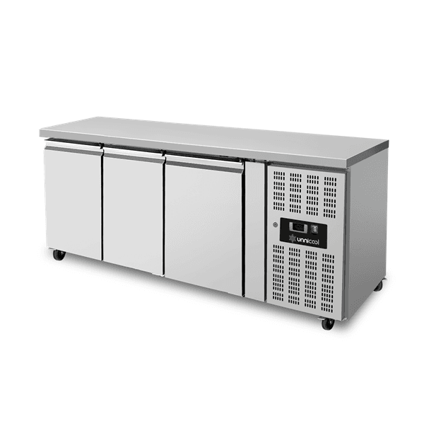 Refrigerated Counter – 3 Doors – Without Upstand – 1790x700x850mm thumbnail 3