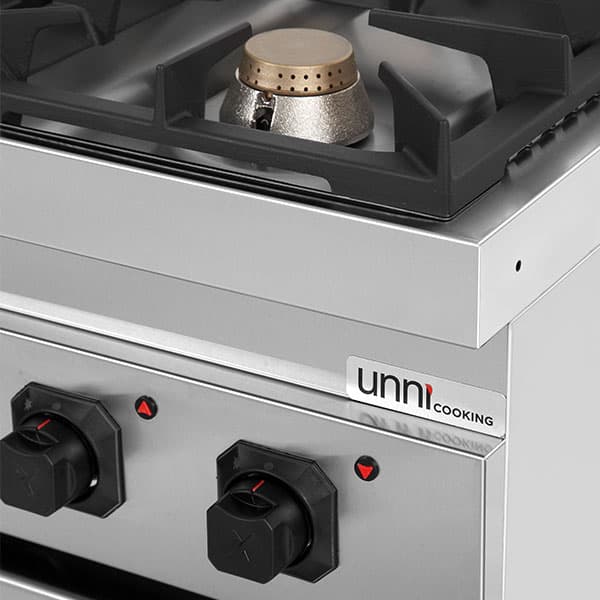 Gas stove with doors  – 13kW – 2 Burners - G70C10K thumbnail 5