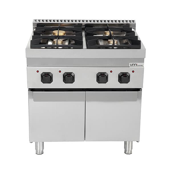 Gas stove with doors  – 28.5kW – 4 Burners - G70C20K thumbnail 3