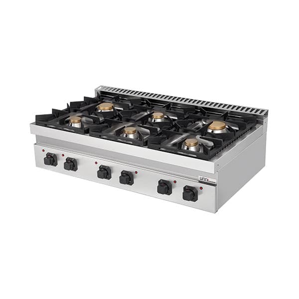 Gas Stove - 44kW - 6 Burners thumbnail 2