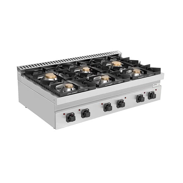 Gas Stove - 44kW - 6 Burners