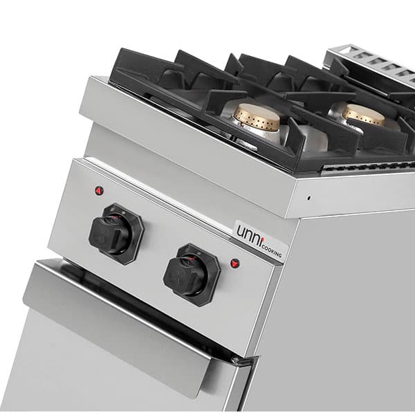 Gas stove with doors  – 13kW – 2 Burners - G70C10K thumbnail 4