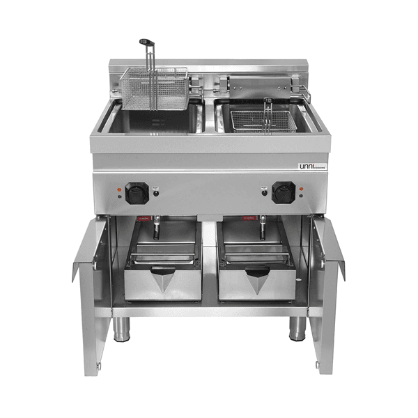 Electric Fryer 2x16L – 2x14.2kW (High Power) - E70DF20K thumbnail 4