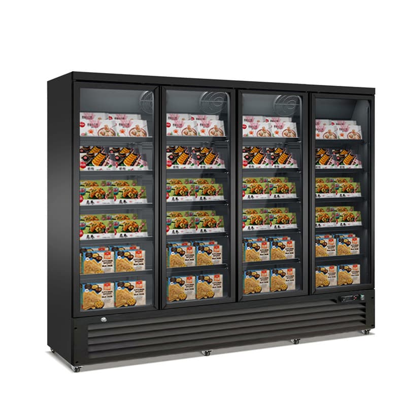 Freezer 4 Glass Doors – 2160Ltr