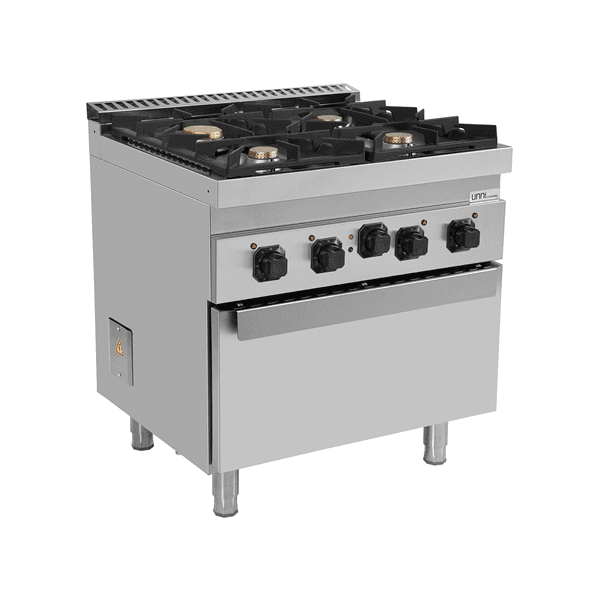 Gas Range with Electric Oven – 4 Burners – E70FG020