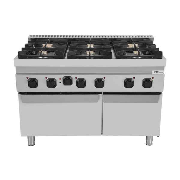Gas Range with Electric Oven – 6 Burners – E70FGO30-K thumbnail 3