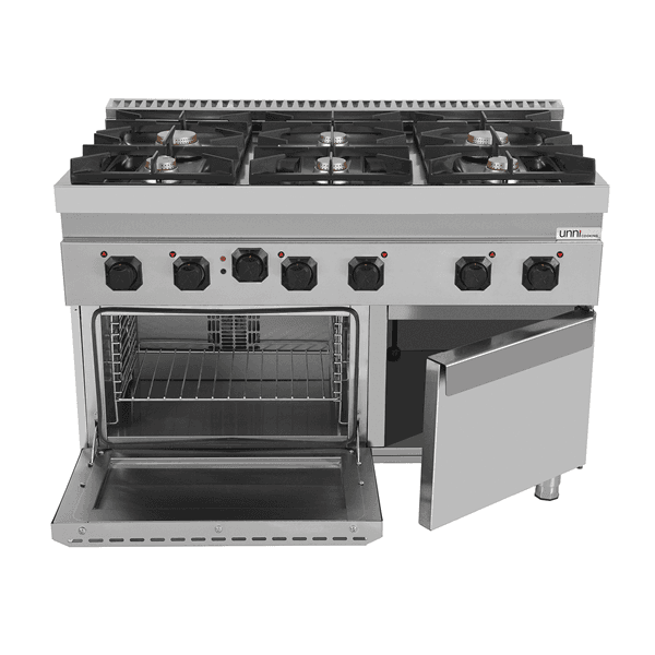 Gas Range with Electric Oven – 6 Burners – E70FGO30-K thumbnail 4