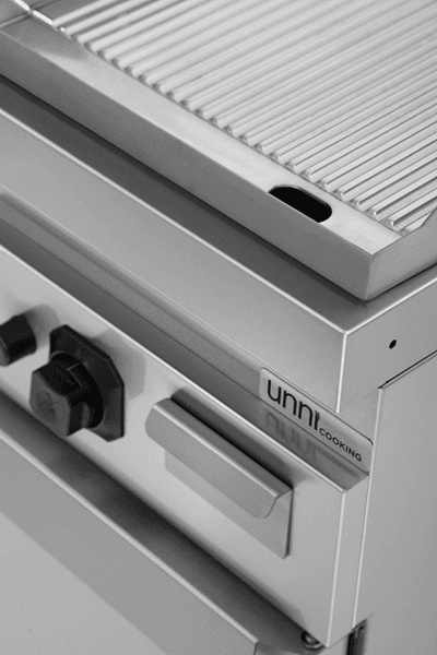 Griddle plate Gas – Grooved/Chrome  – G70GP10+GC-K thumbnail 4