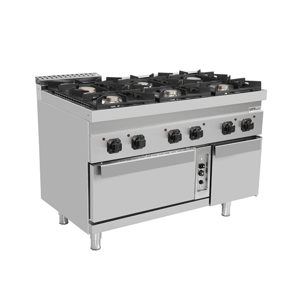 Gas Range with Gas Oven – 6 Burners - G70FGO30-K