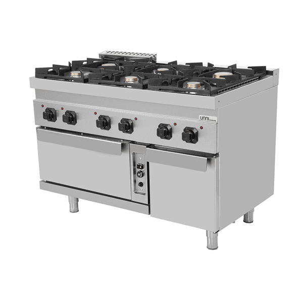 Gas Range with Gas Oven – 6 Burners - G70FGO30-K thumbnail 2