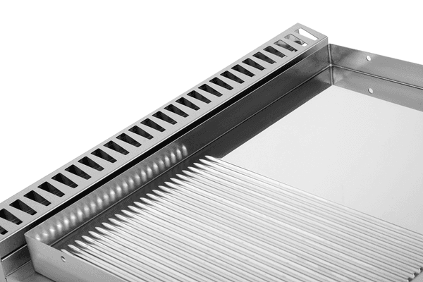 Griddle plate Gas– 1/2 Smooth - 1/2 Grooved Chrome – G70GP20B+GSC thumbnail 4