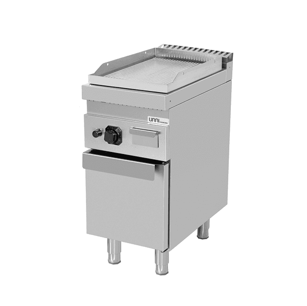 Griddle plate Gas – Grooved/Chrome  – G70GP10+GC-K thumbnail 2