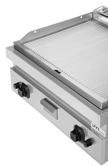 Griddle plate Gas– Grooved Chrome – G70GP20B+GC thumbnail 4